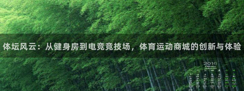凯发官方正版app娱乐是那个系列的台子:体坛风云:从健身房到